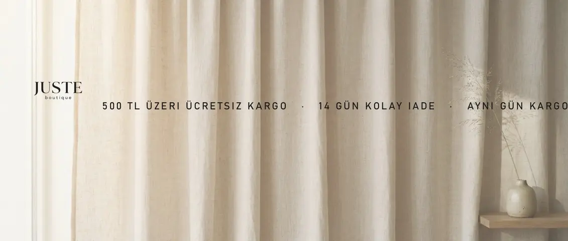 Duyuru şeridi · Juste boutique panel üretimi