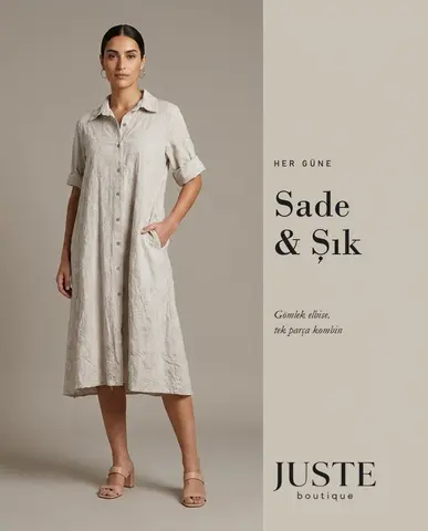 Ürün afişi · Juste boutique panel üretimi